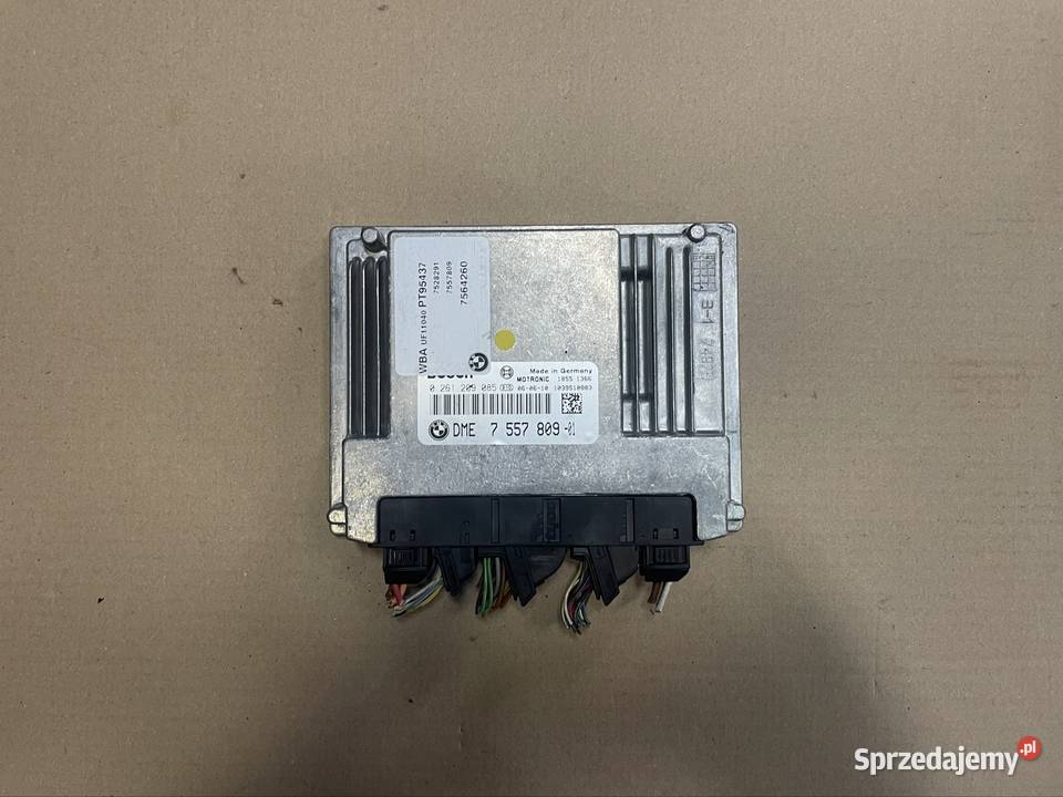7557809 DME komputer sterownik silnika bmw 1 e87 Szczecin