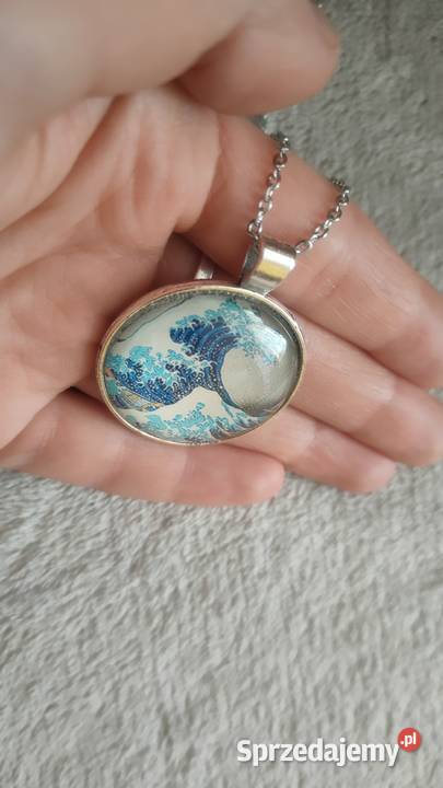Wisior wisiorek naszyjnik Wielka Fala w Tarnowskie Góry
