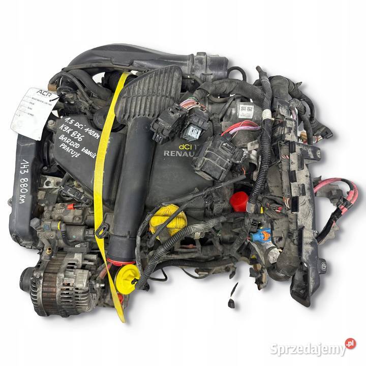 SILNIK K9K836 Renault Scenic Megane III Fluence Silniki kompletne Chełm