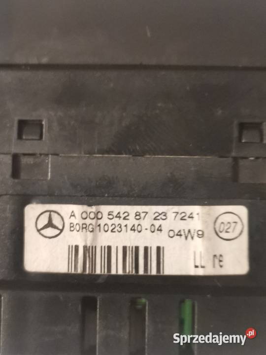 WYŚWIETLACZ PDC MERCEDES W220 A0005428723 zachodniopomorskie