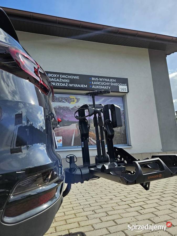 Bagażnik platforma rowerowa na hak SPINDER TX2 śląskie Katowice