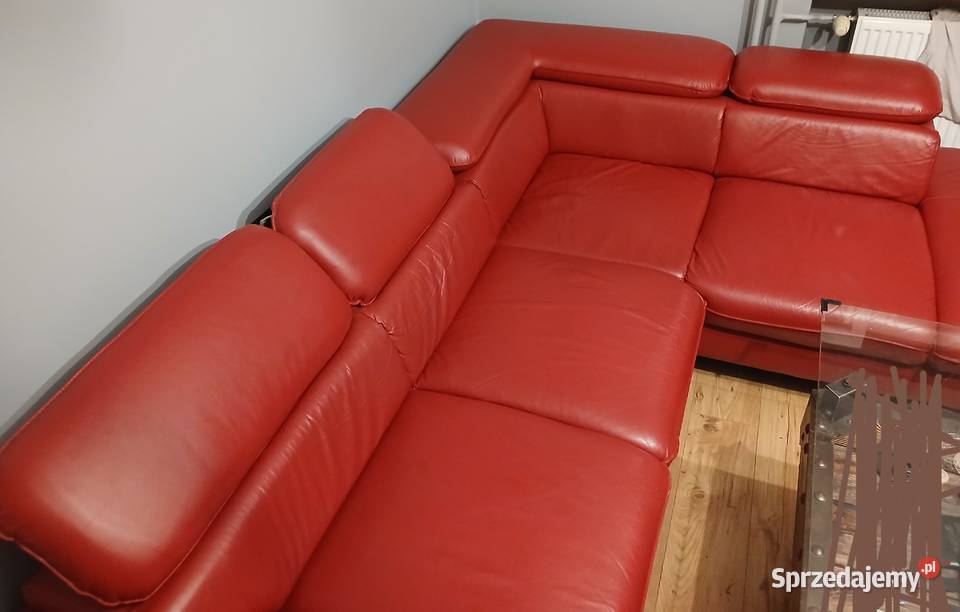 NAROŻNIK skóra super stan Narożniki Kraków