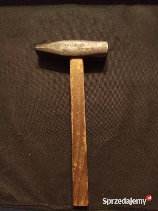 Młotek drewniana rękojeść PRL Warszawa
