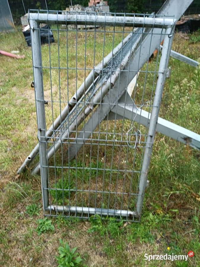 Brama 2 skrzydła 346x150 bramka 79x150 panel podkarpackie Niwiska