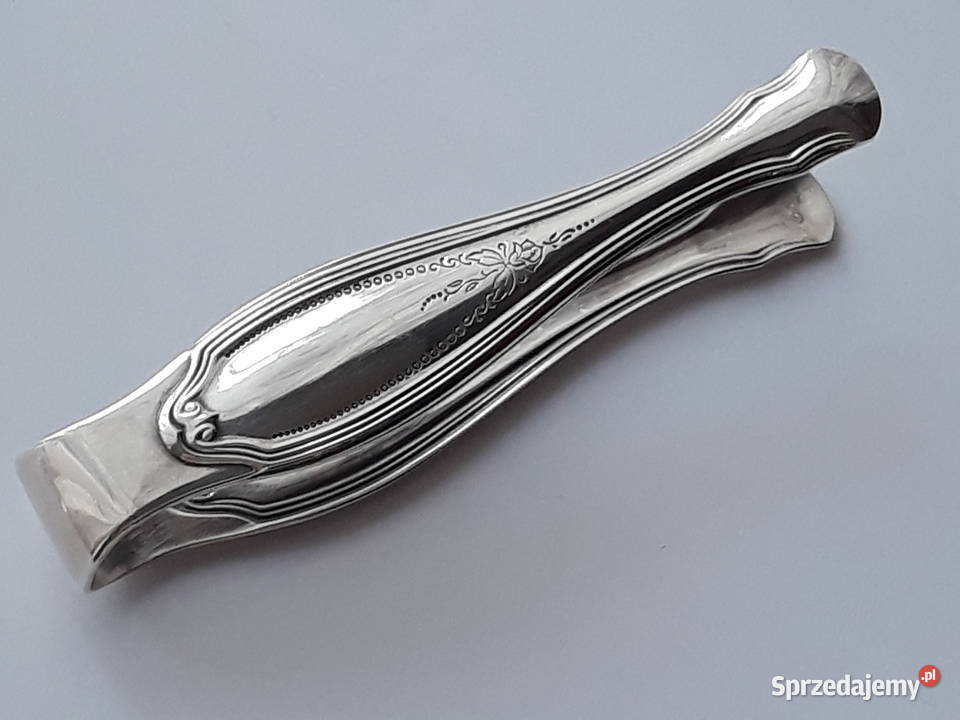 Posrebrzane szczypce do cukru WMF