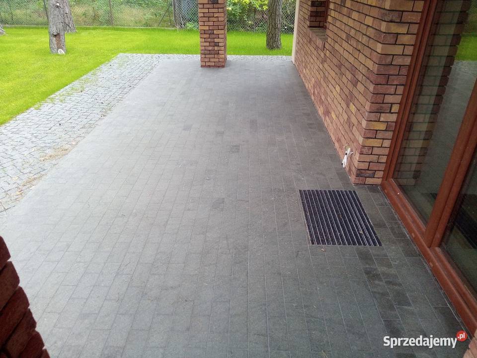 Kostka Granitowa Gabro CZARNA cięta 20x10x5 mazowieckie Marki