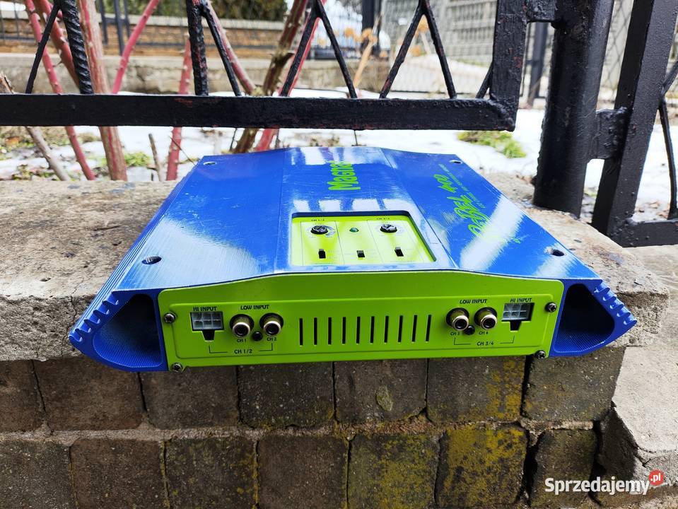 Wzmacniacz samochodowy 4 kanałowy Magnat ReBel Niegowonice