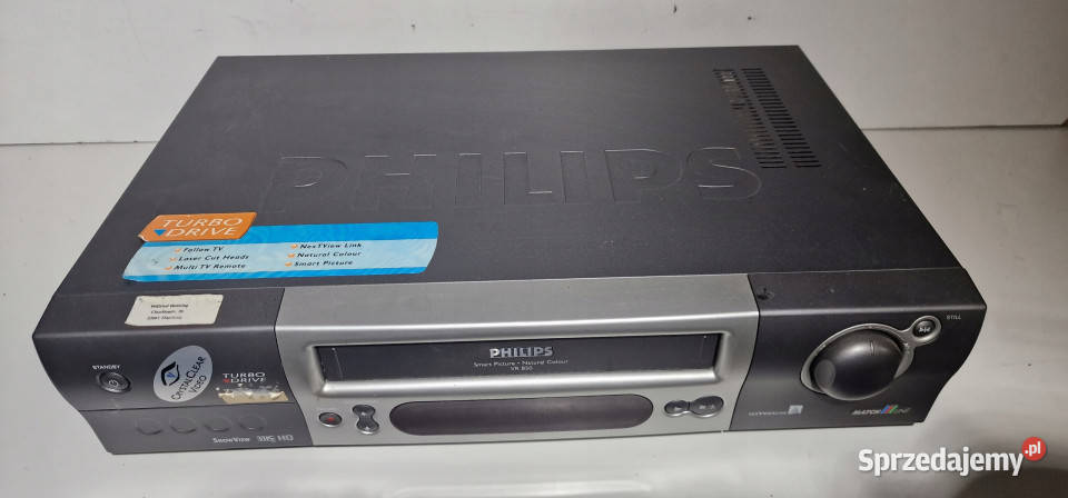 Video magnetowid Philips VR850 VHS Pilot wielkopolskie Międzychód