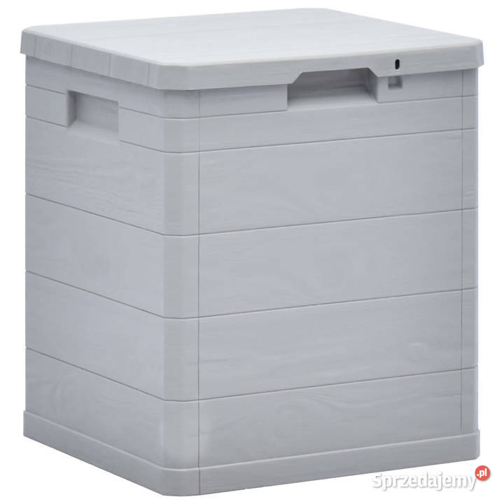 Skrzynia ogrodowa 90 L jasnoszara WM45683 Warszawa