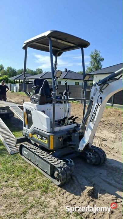 minikoparkę marki xtm 15s Koparki Ciepielów sprzedam