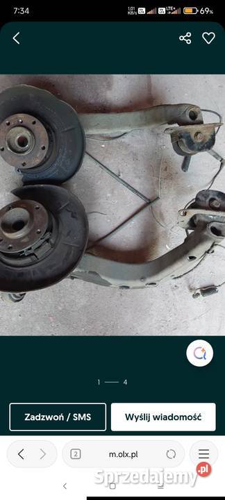 Wahacze tył lewy prawy BMW E46 318i turing Prabuty