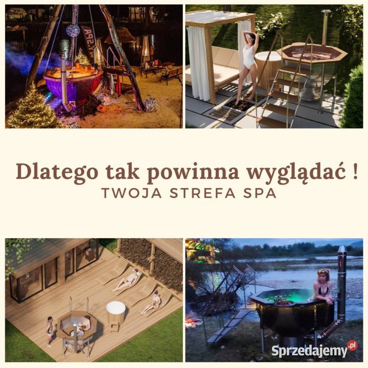 Wanna Termalna LAVA One Pro kocioł SPA Jacuzzi Nowy Sącz