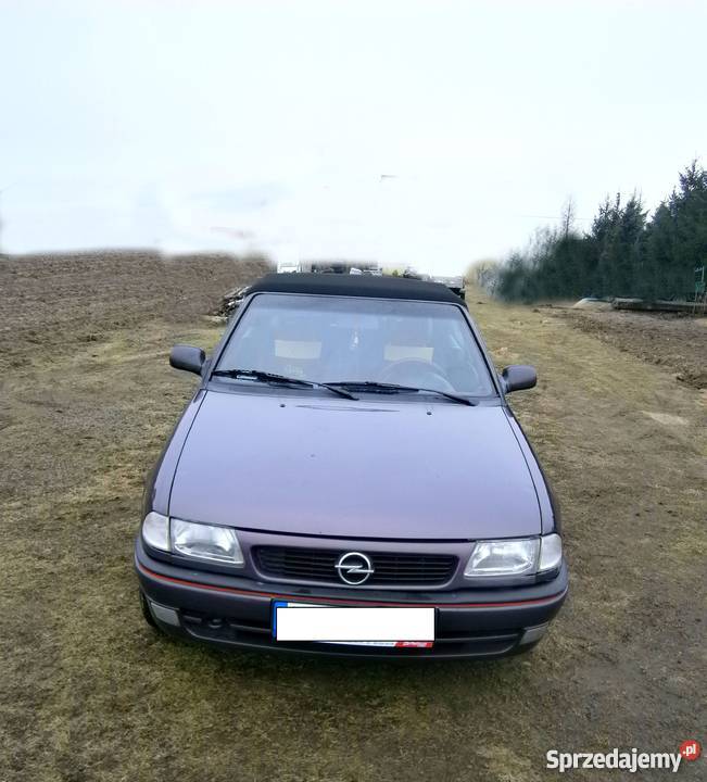 Opel Astra CABRIO Bertone 16 8v LPG alu bez Kabriolet warmińsko-mazurskie Olsztyn