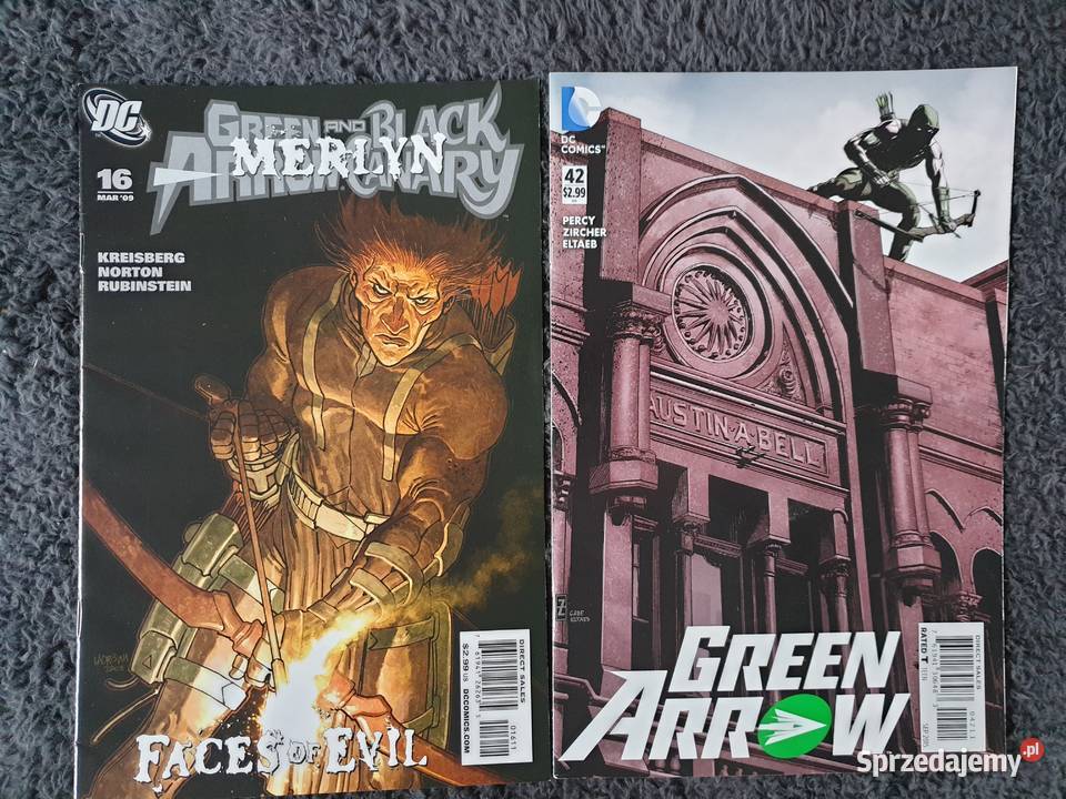 Green Arrow zestaw 19 komiksów DC USA Gdynia