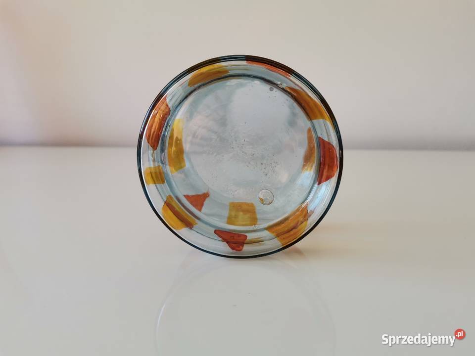 Stara szklana nieużywana lampka wodna Katowice