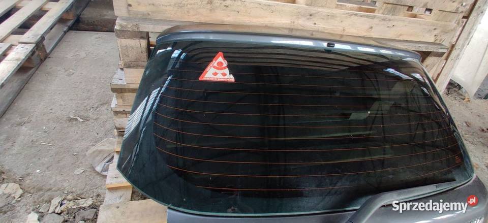 TYLNA KLAPA TYŁ TOYOTA COROLLA E12 5D LIFT 2009 Klapy bagażnika