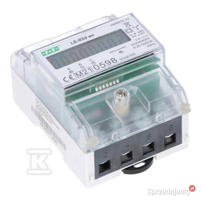 Licznik energii elektrycznej LE02d 3fazowy