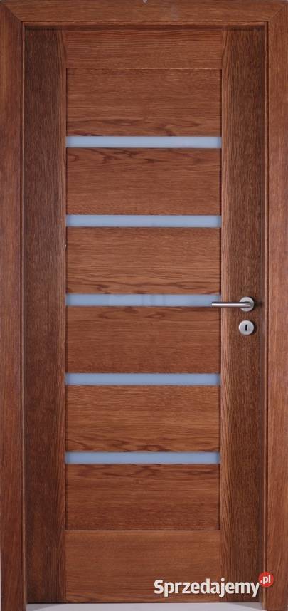 DRZWI WEWNĘTRZNE drewniane nowoczesne pokojowe Chrzowice sprzedam