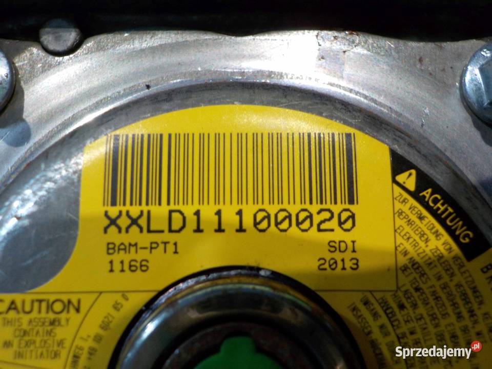 VW CRAFTER I LIFT 13r AIRBAG poduszka kierowcy mazowieckie