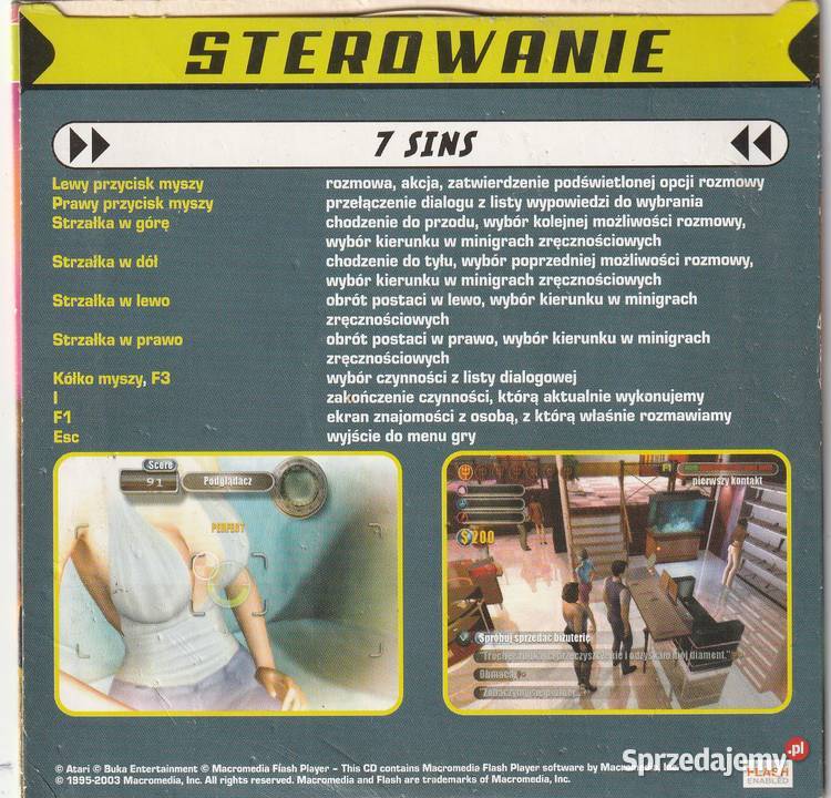 7 SINS GRA WARTA GRZECHU GRA POLSKU NA PC