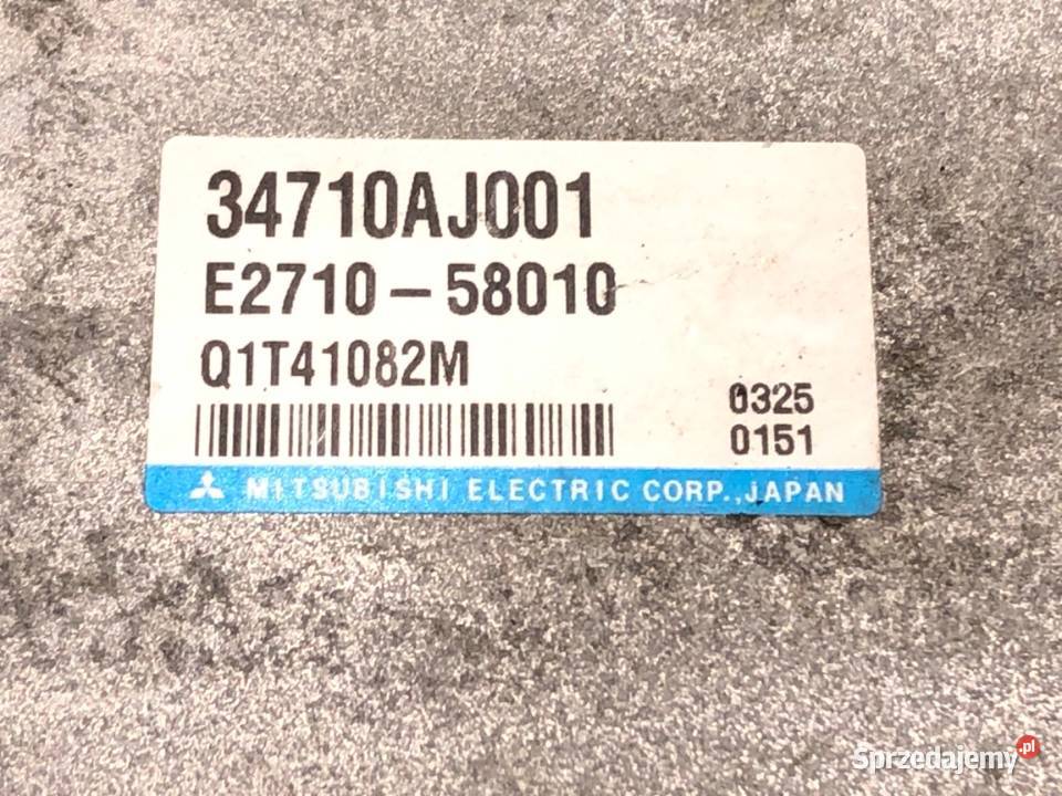 MODUŁ WSPOMAGANIA SUBARU OUTBACK III 34710AJ001 osobowe