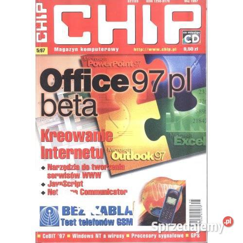 Magazyn CHIP 51997 magazyn komputerowy Office 97