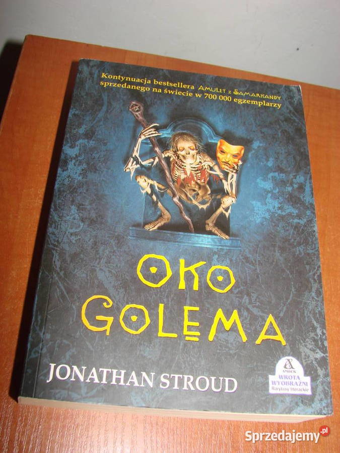 Oko Golema J Stroud Proza i poezja Pruszcz Gdański