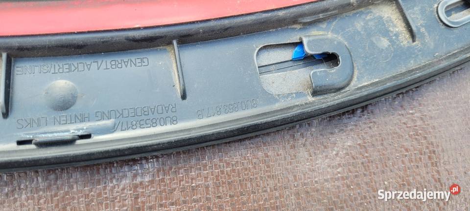 AUDI Q3 LISTWA BŁOTNIKA LEWY TYŁ Ruda Śląska