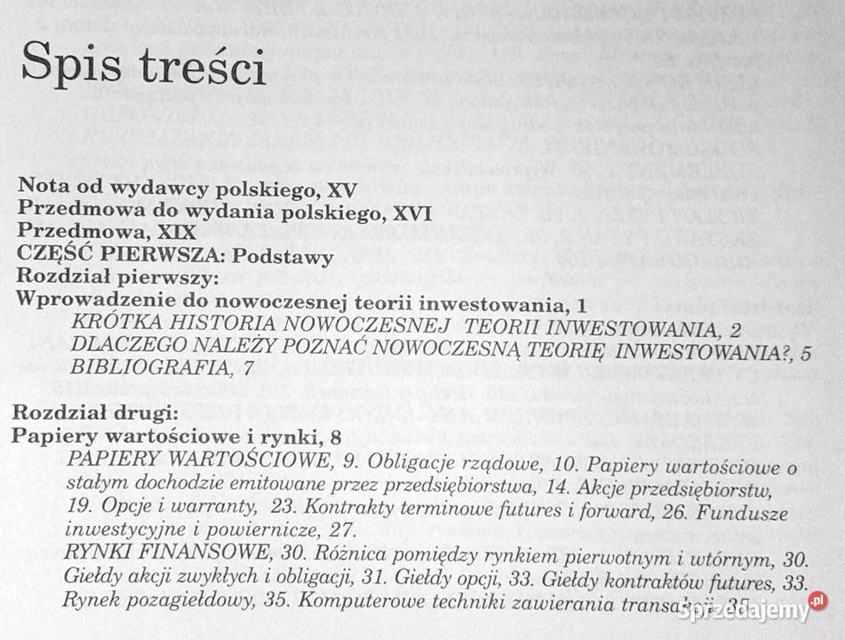 Teoria nowoczesnego inwestowania Robert A Haugen twarda z obwolutą Chełm sprzedam