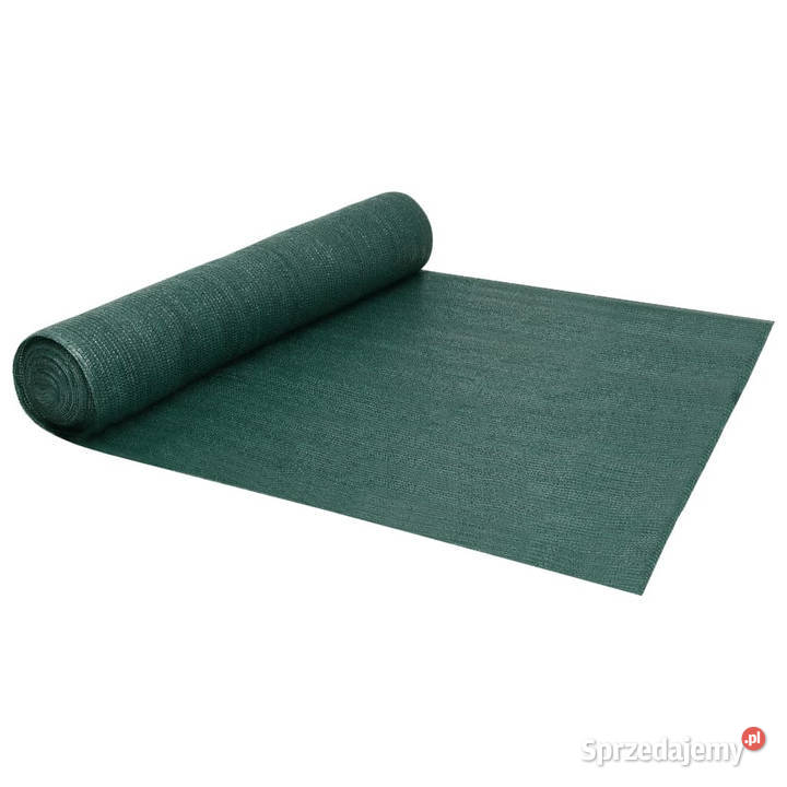 Siatka cieniująca zielona 36x50 m HDPE 150 gm Warszawa