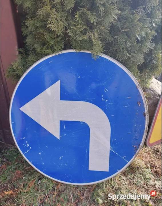 Znaki drogowe używane Łazy