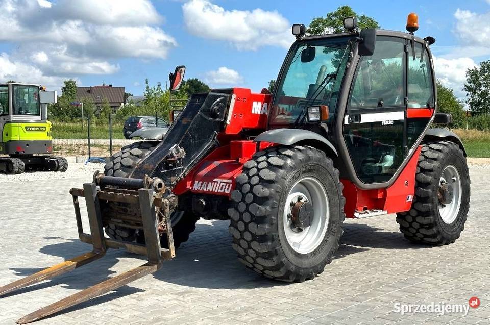 Ładowarka teleskopowa Manitou MLT 634120 LSU Rok produkcji 2005 podlaskie Sokoły sprzedam