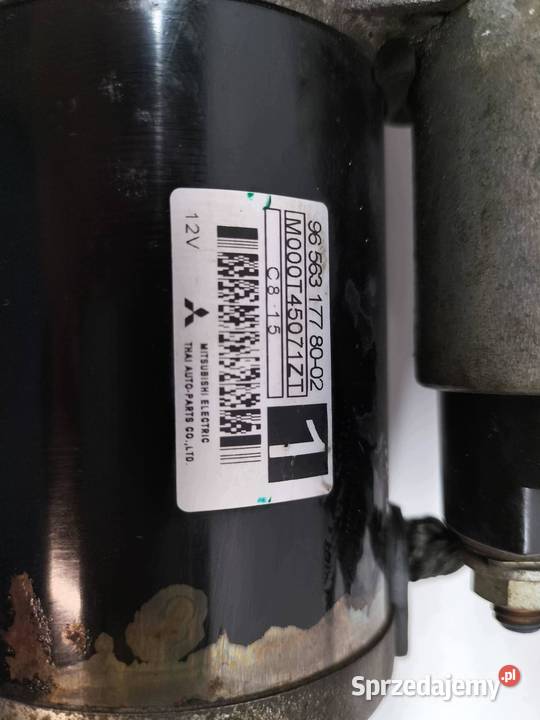 ROZRUSZNIK 9656317780 14 8V Peugeot 207 I sprzedam
