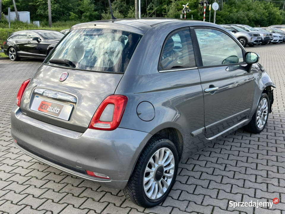 Fiat 500 lifcie 12 benzyna 70 tablet ledy klima Kęty