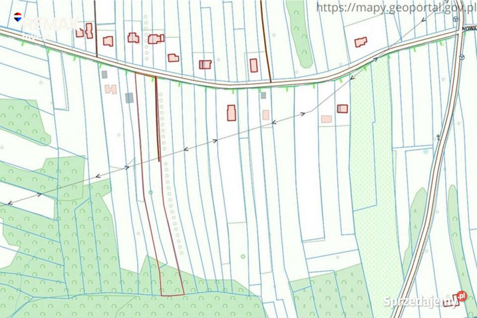 Duża działka 76 arów z klimatem A4 las wąwóz małopolskie Grojec sprzedam