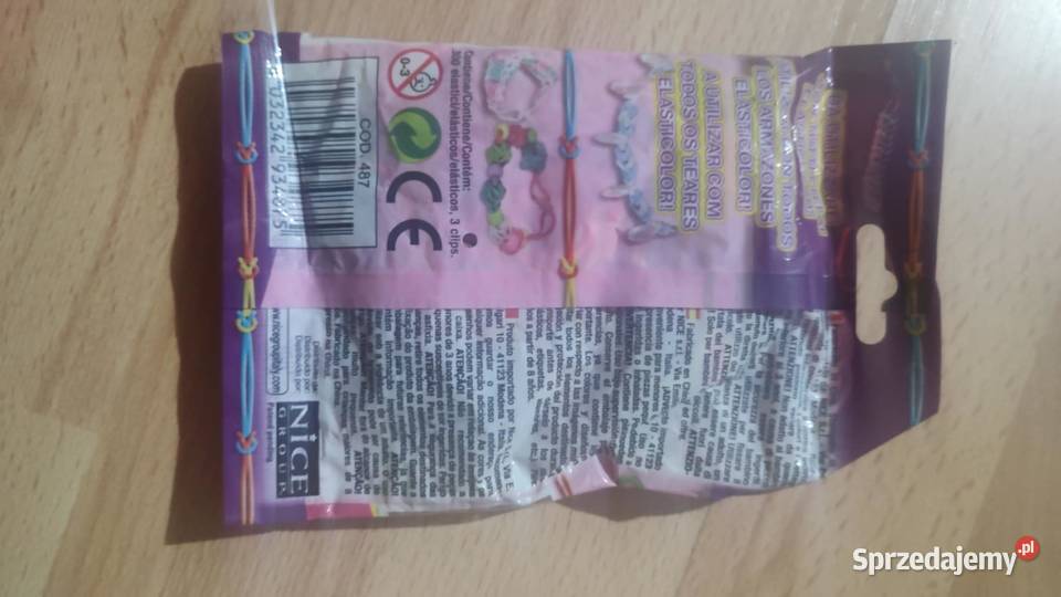 zestaw do tworzenia biżuterii z gumek Książ Wielkopolski