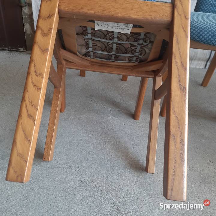 krzesła komplet 6 sztuk 344