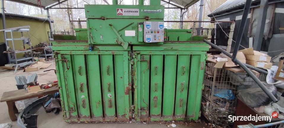 Dwukomorową belownica pionową Avermann MK 2500 Kobyłka