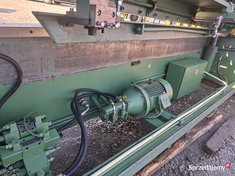 Gilotyna nożyce do blachy HACO TS 3050 x 6 mm dolnośląskie Ścinawa