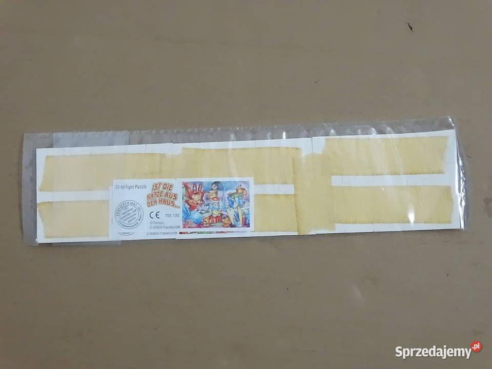Puzzle Kinder Niespodzianka Myszki Ist die Katze Biłgoraj