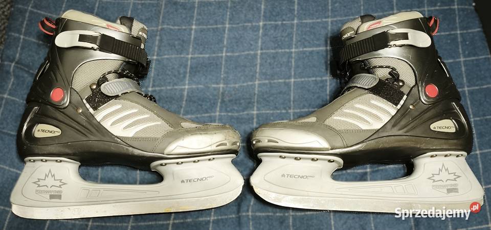 Łyżwy hokejowe TecnoPro rozmiar 440 wkładki 280 Piotrków Trybunalski