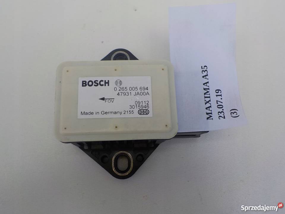 CZUJNIK GRAWITACJI 47931JA00A NISSAN MAXIMA A35