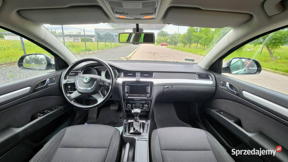 koda Superb II Kombi 20 TDI Automat DSG 2010 łódzkie Pabianice
