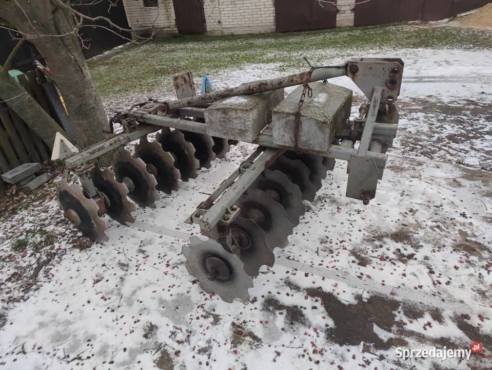 Talerzówka 2x8 brona talerzowa uszkodzony Wieluń