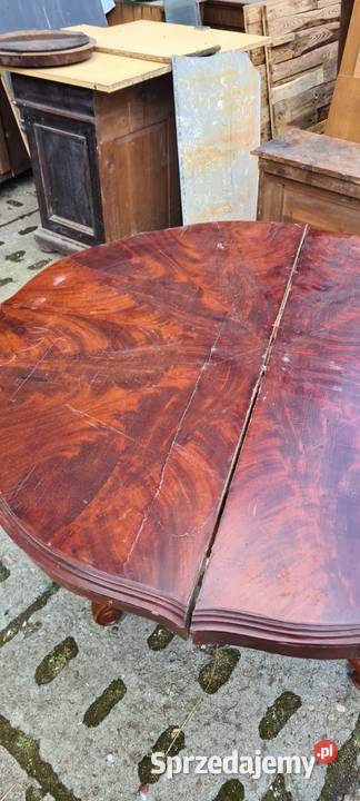dwa stoły antyki Szczecin