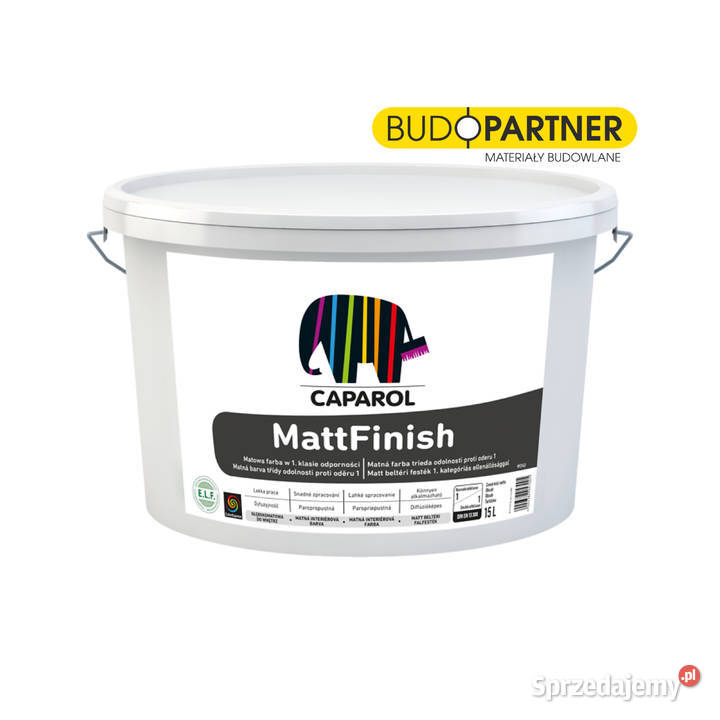 Farba Caparol MattFinish B1 15L Matowa Biała Legnica