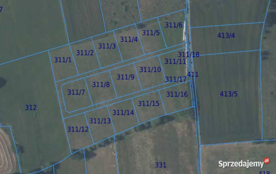Działka budowlana w Tarnawie gmina Łapanów Tarnawa