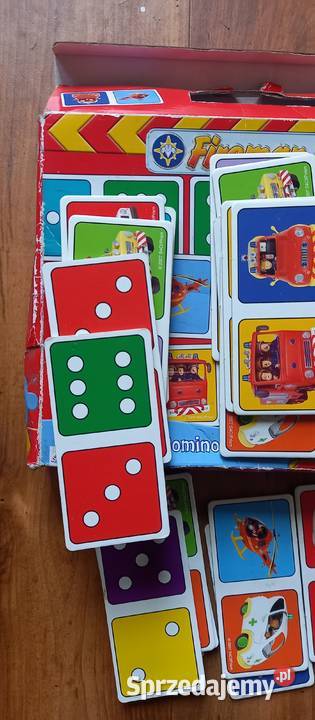 Gra Domino Strażak Sam Fireman Małkinia Górna