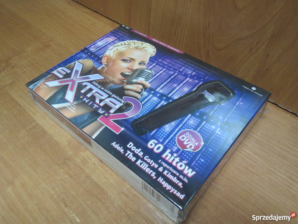 Karaoke for Fun Hity 2 mikrofon PC NOWA Pozostałe śląskie Katowice