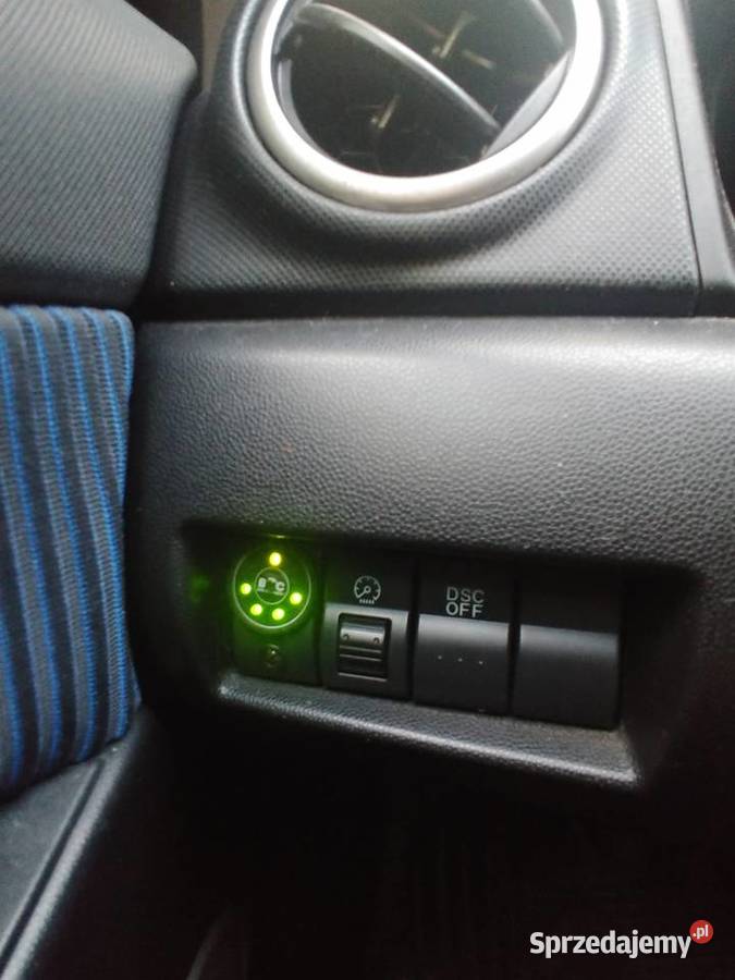 Mazda 3 hatchback niebieska benzyna gaz zadbana manualna Białystok sprzedam